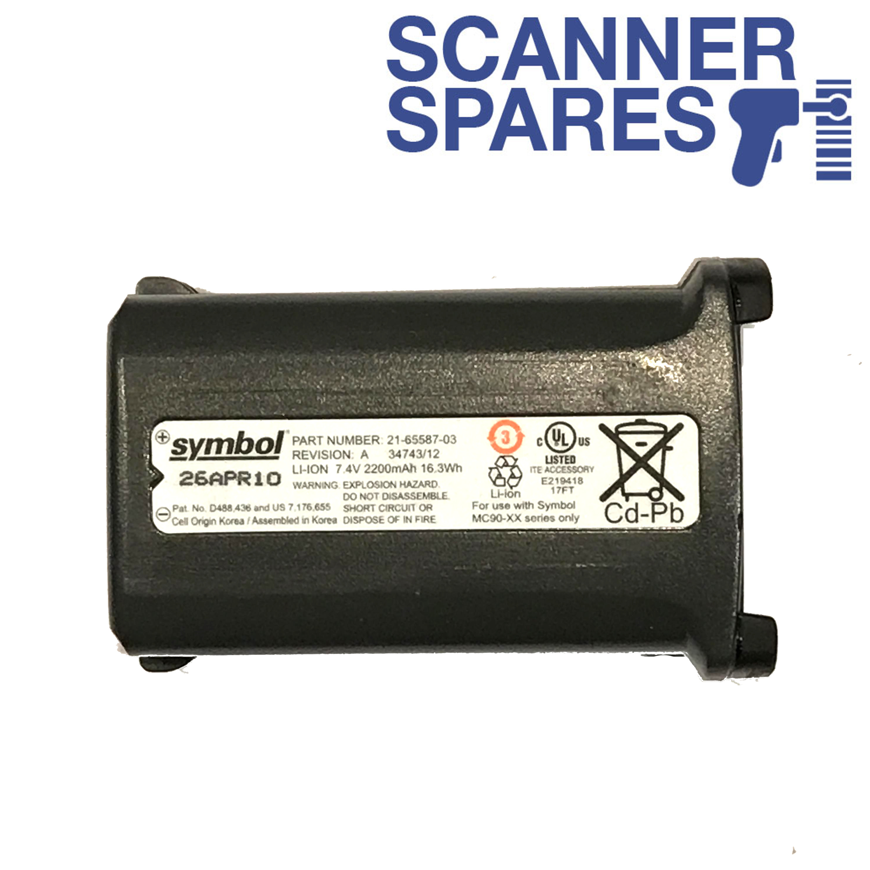 thumbnail image 2 of Brand New Replacement Battery For Symbol Motorola Zebra MC9190 MC9190-G Scanner 2 of 4